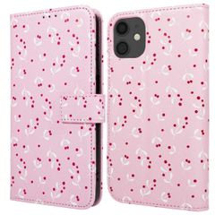 imoshion Étui de télephone portefeuille Design Apple iPhone 11 - Blush Berries