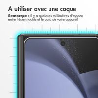 Accezz Protection d'écran en verre trempé Samsung Galaxy Z Fold 4