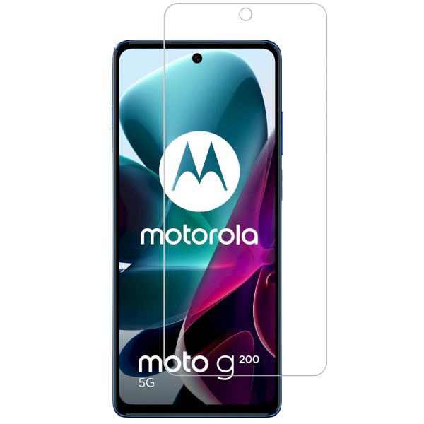 Selencia Protection d'écran en verre trempé Motorola Moto G200