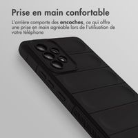 imoshion Coque arrière EasyGrip Samsung Galaxy A53 - Noir