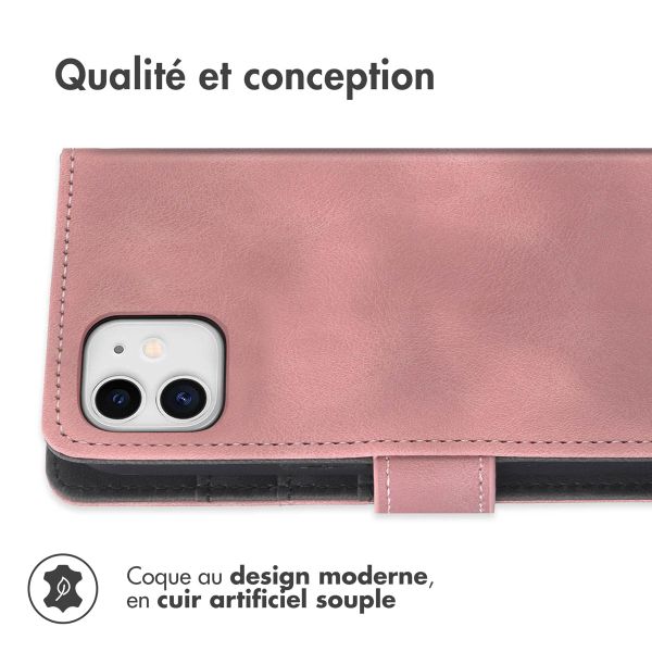 imoshion Etui de télephone portefeuille avec cordon Apple iPhone 11 - Rose