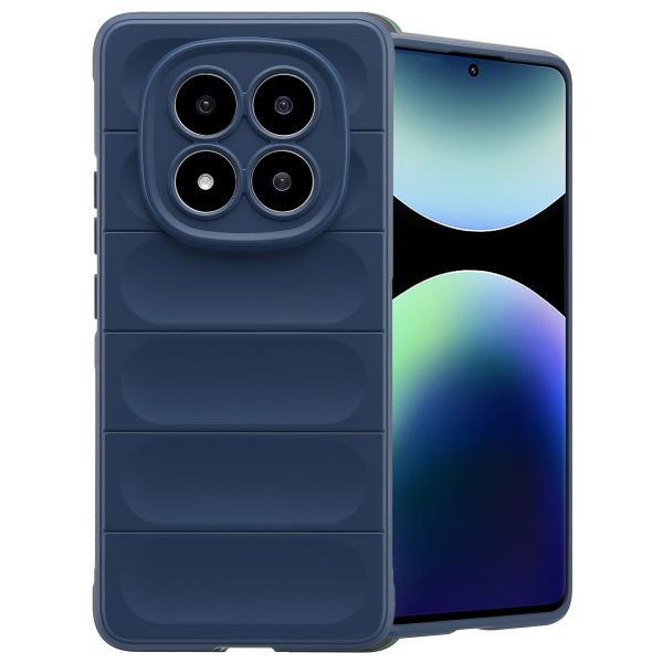 imoshion EasyGrip Backcover Xiaomi Redmi Note 14 Pro Plus (5G) - Bleu foncé