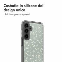 imoshion Coque Design Samsung Galaxy A16 - Smoke Green Flowers