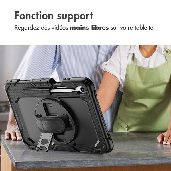 Accezz Coque arrière Defender XT Samsung Galaxy Tab S11 - Noir