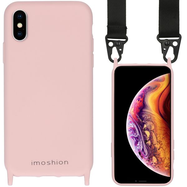 imoshion Coque couleur avec cordon - sangle en nylon iPhone Xs / X