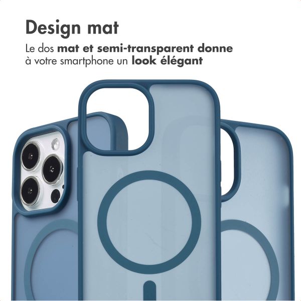 imoshion Coque Color Guard avec MagSafe iPhone 13 Pro - Bleu foncé