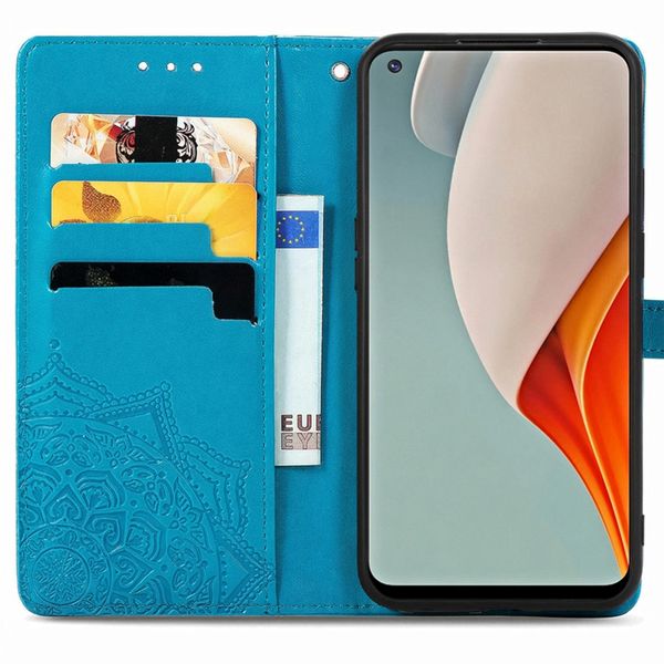 imoshion Etui de télephone Mandala OnePlus Nord N100 - Turquoise