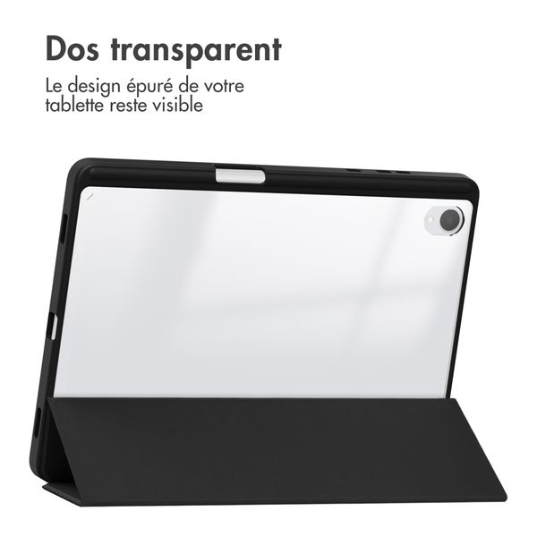 imoshion Coque tablette rigide Trifold Samsung Galaxy Tab S11 - Noir