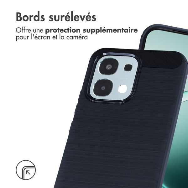 imoshion Coque Brushed Oppo A6 Pro (5G) - Bleu foncé