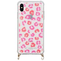 My Jewellery Housse avec cordon pour coque silicone Design iPhone Xs Max