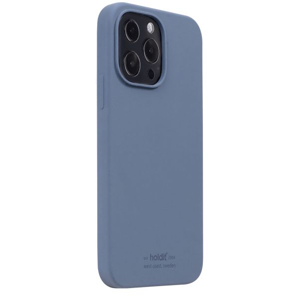 Holdit Coque Silicone iPhone 13 Pro - Pacific Blue