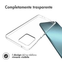 Accezz Coque Clear Motorola Moto G72 - Transparent