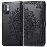 imoshion Etui de téléphone Mandala Xiaomi Redmi Note 10 (5G) - Noir