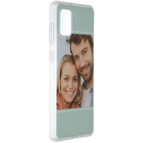 Concevez votre propre coque en gel Samsung Galaxy A31 - Transparent