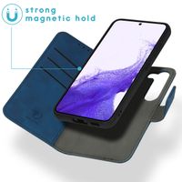 imoshion Etui de télephone luxe 2-en-1 amovible Samsung Galaxy S23 - Bleu
