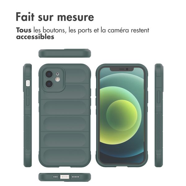 imoshion EasyGrip Backcover Apple iPhone 12 - Vert foncé