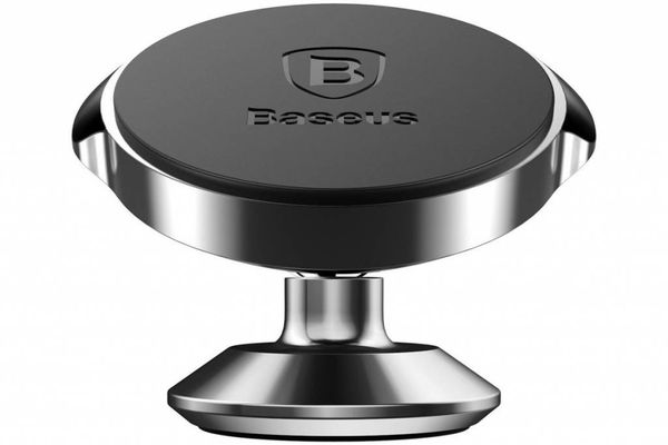 Baseus Magnetic Car Mount iPhone 12 - Support de téléphone pour voiture - Tableau de bord - Magnétique - Noir