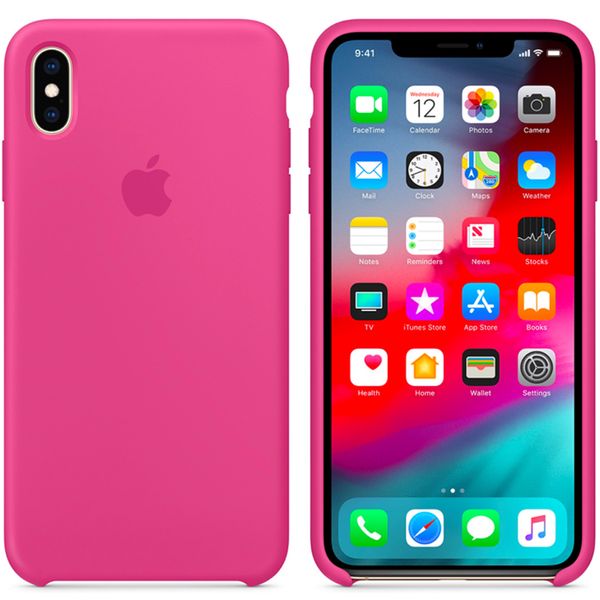 Apple Coque en silicone iPhone Xs Max - Dragon Fruit