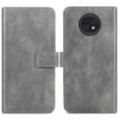 imoshion Étui de télephone portefeuille de luxe Xiaomi Redmi Note 9T (5G) - Gris