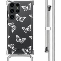 imoshion Coque Design avec cordon Samsung Galaxy S23 Ultra - Butterfly