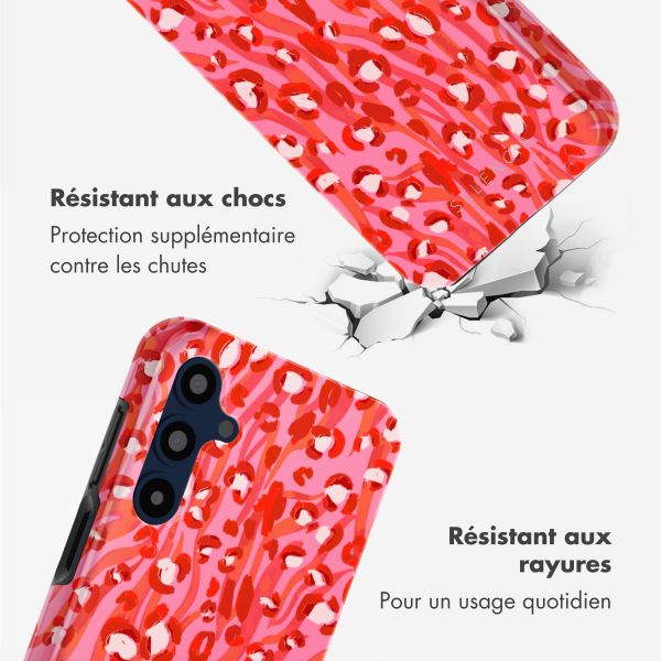 Selencia Coque arrière Vivid Tough Samsung Galaxy A16 - Wild Spots Lipstick