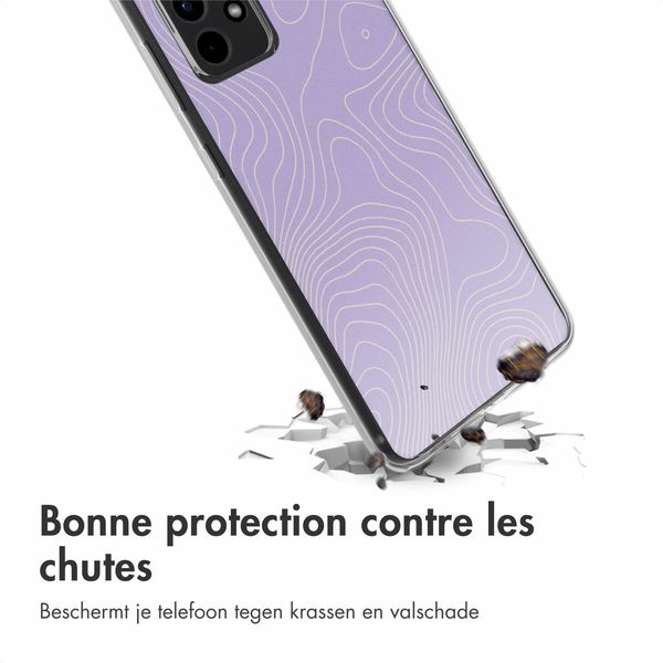 imoshion Coque Design Samsung Galaxy A52(s) (5G/4G) - Topo Lilac