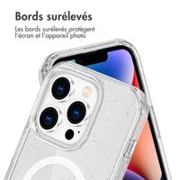 imoshion Coque Sparkle avec MagSafe iPhone 13 Pro - Transparent