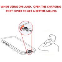 Redpepper Coque imperméable Dot Plus Apple iPhone 15 - Noir