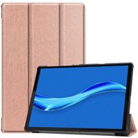 imoshion Coque tablette Trifold Lenovo Tab M10 Plus / M10 FHD Plus - Rose Doré