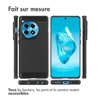 imoshion Coque Brushed OnePlus 12R - Noir