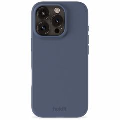 Holdit Coque Silicone Apple iPhone 16 Pro - Pacific Blue
