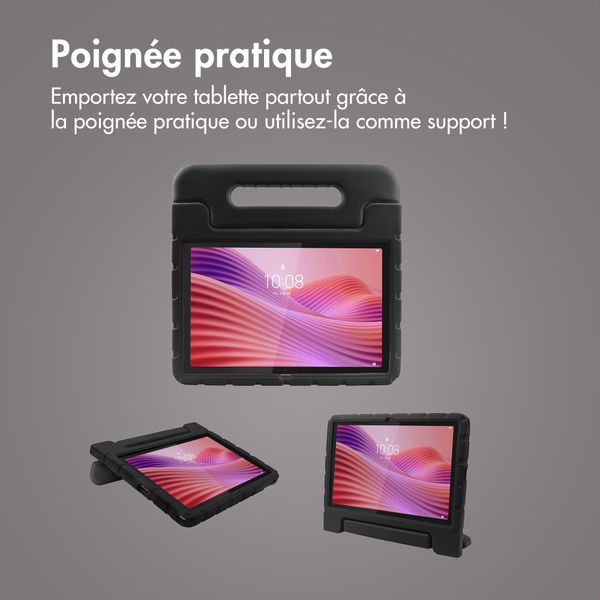imoshion Coque kidsproof avec poignée Lenovo Tab (2025) - Noir