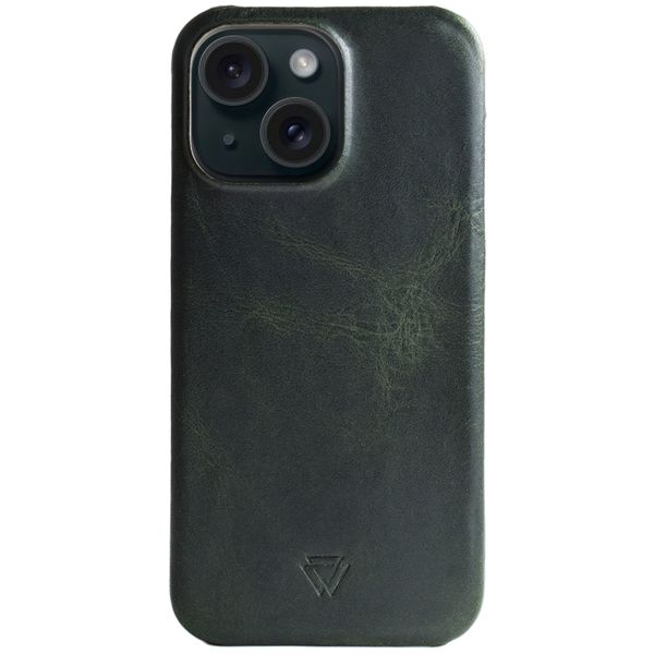 Wachikopa Coque Full Wrap iPhone 15 - Dark Green