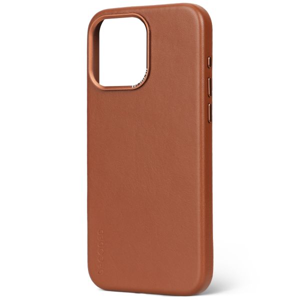 Decoded Coque en cuir MagSafe iPhone 15 Pro - Tan