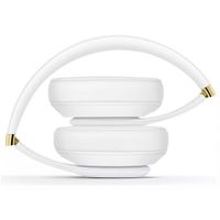 Beats Casque sans fil Studio3 - Casque circum-auriculaire sans fil - Avec réduction active du bruit - White Core