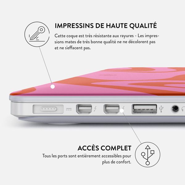 Burga Coque Rigide Apple MacBook Air 13 pouces (2018-2020) - Ride the Wave