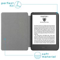 imoshion Design Slim Hard Sleepcover Amazon Kindle (2024) / Amazon Kindle (2022) 11th gen - Black Graphic