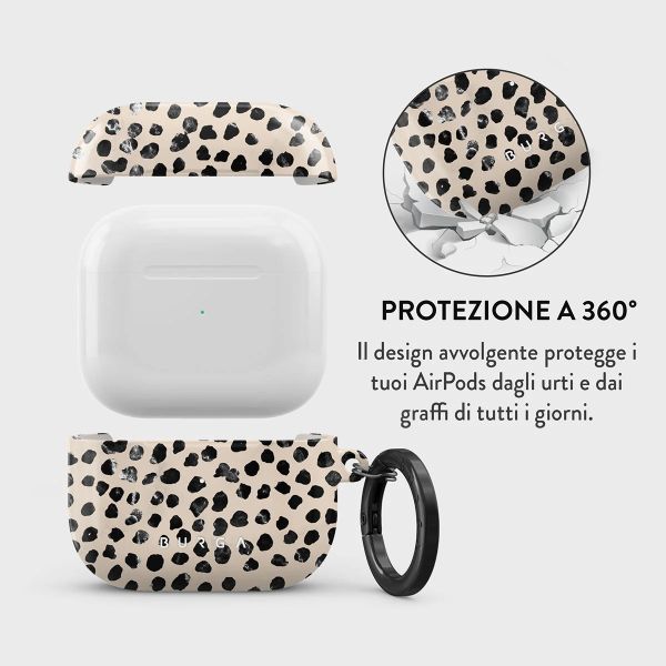 Burga Coque rigide  Apple Airpods 3 - Almond Latte