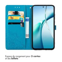 imoshion Etui de télephone Mandala Oppo A5 5G (2025) - Turquoise