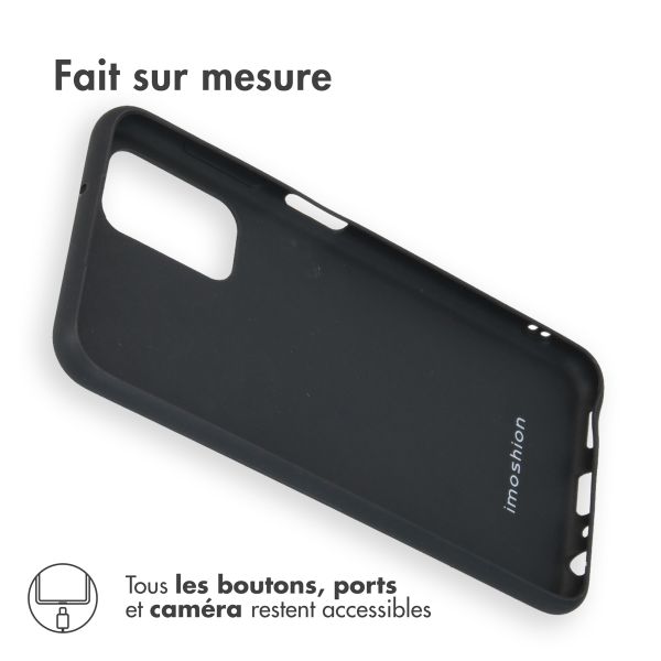 imoshion Coque Couleur Samsung Galaxy A13 (4G) - Noir