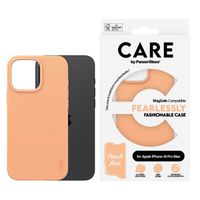 CARE by PanzerGlass Coque Fashion MagSafe iPhone 16 Pro Max - Peachy