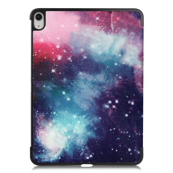 imoshion Coque tablette Design Trifold iPad Air 11 pouces (2024) M2 / Air 5 (2022) / Air 4 (2020) - Space Design