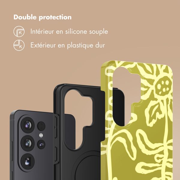 Selencia Coque arrière Vivid Samsung Galaxy S26 Ultra - Chalky Bloom