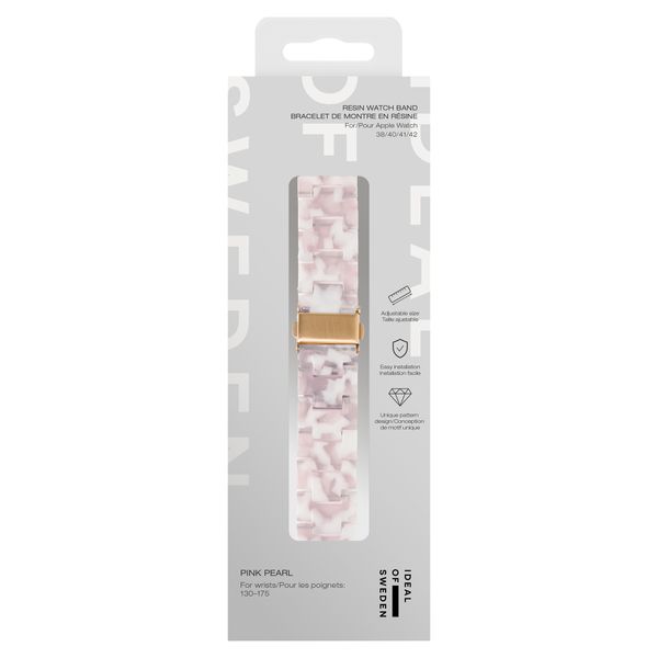 iDeal of Sweden Watch Band Limited Apple Watch Series 1 - 9 / SE (38/40/41 mm) | Series 10 / 11 (42 mm) - Pink Pearl