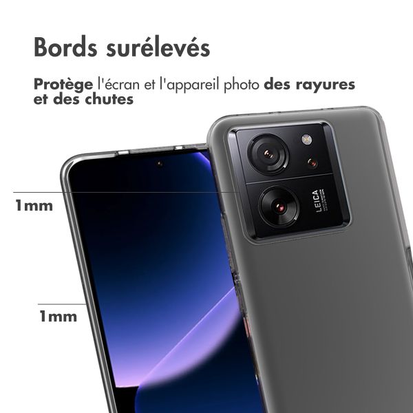 Accezz Coque Clear Xiaomi 13T / 13T Pro - Transparent
