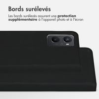 Accezz Étui de téléphone portefeuille Wallet Oppo A96 - Noir