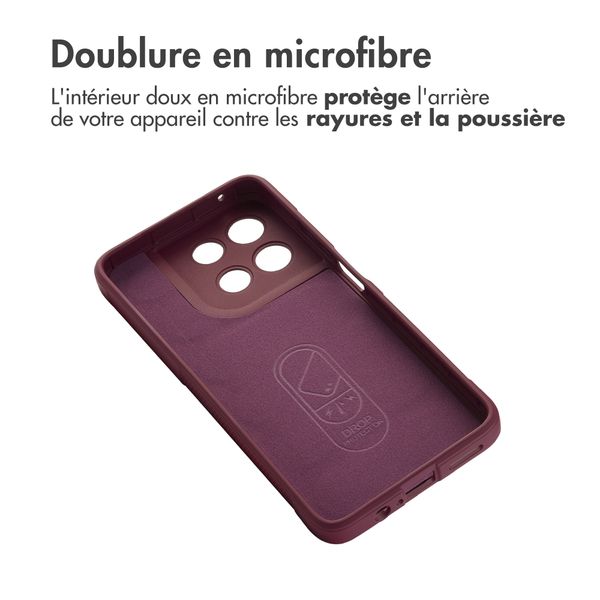 imoshion EasyGrip Backcover Motorola Moto G57 Power - Aubergine