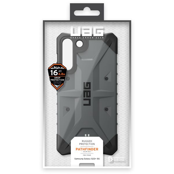 UAG Coque Pathfinder Samsung Galaxy S22 Plus - Silver