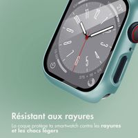 imoshion Coque rigide à couverture complète Apple Watch 4 / 5 / 6 / SE - 44 mm - Vert foncé