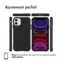 imoshion Rugged Hybrid Carbon Case Apple iPhone 11 - Noir